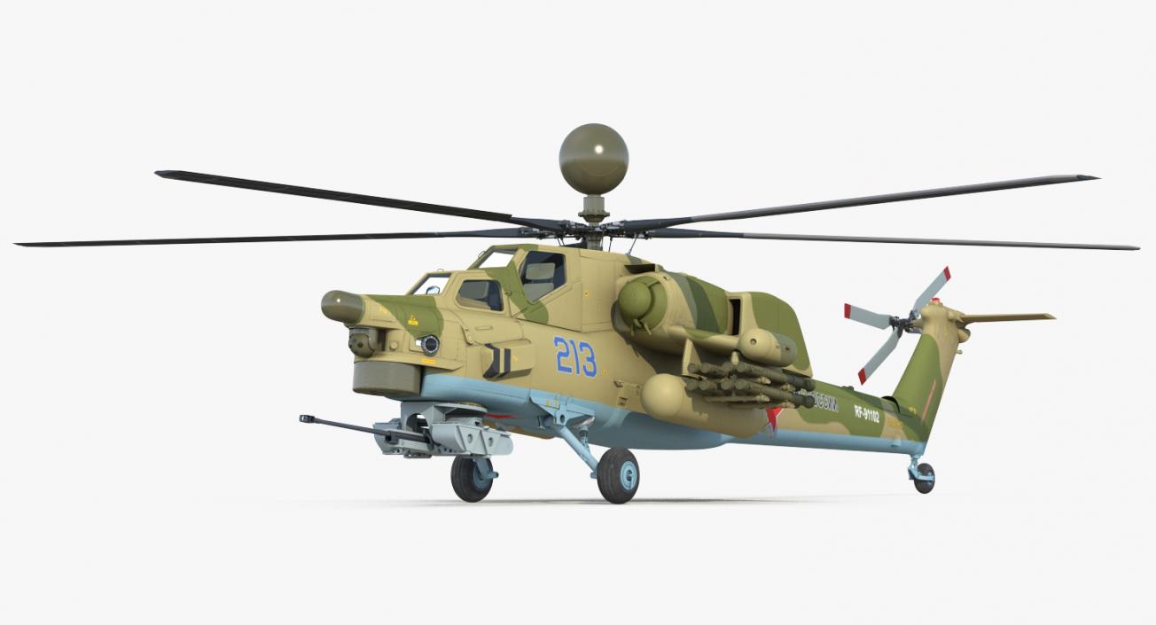 Russian Military Aircrafts 3D Models Collection 2 3D model