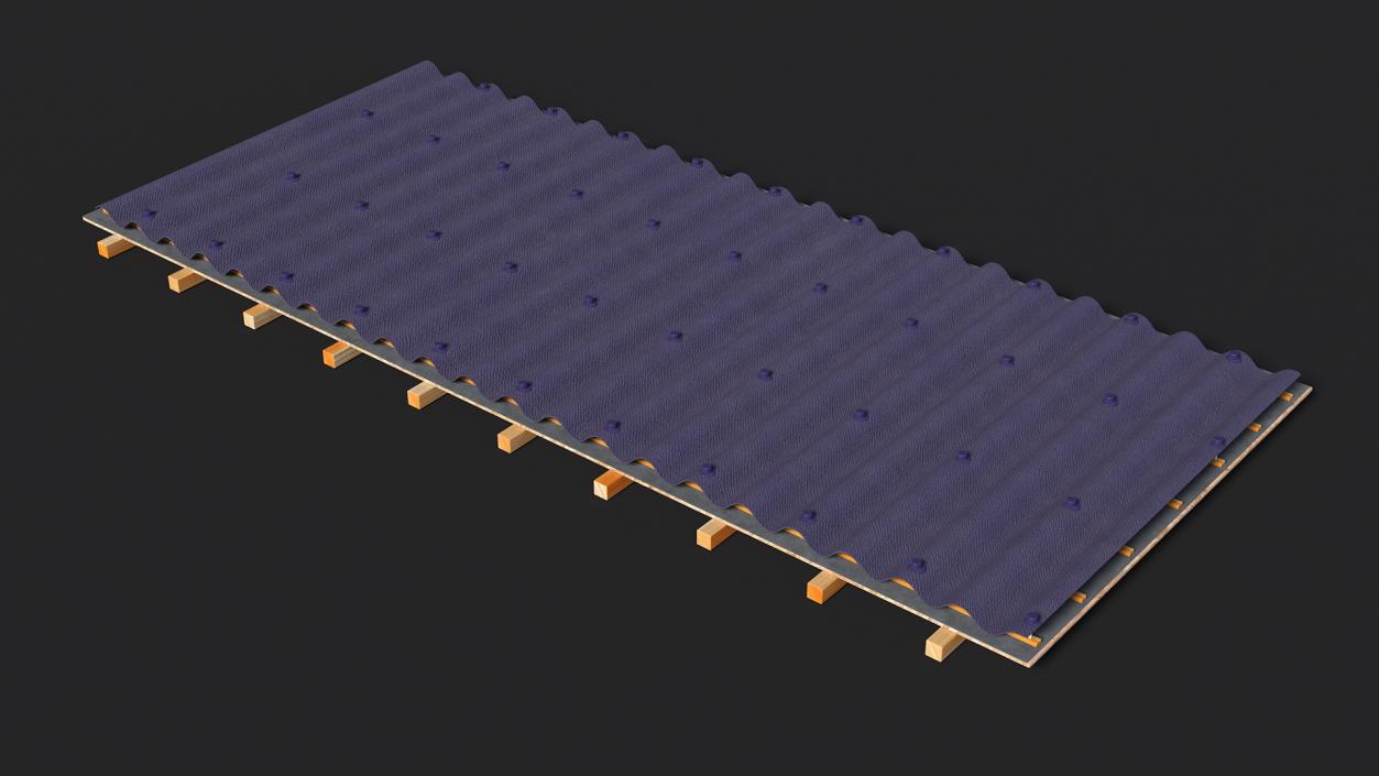 3D Roofing Materials Collection model