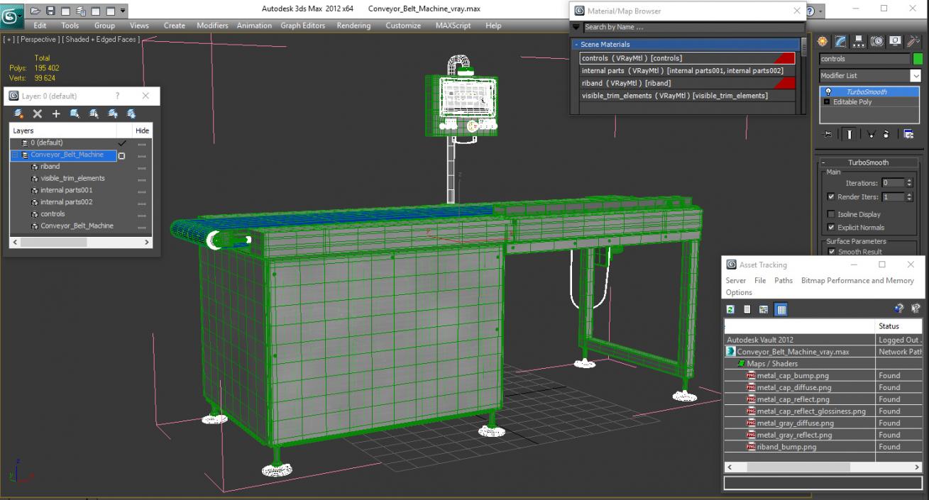 3D Conveyor Belt Machine