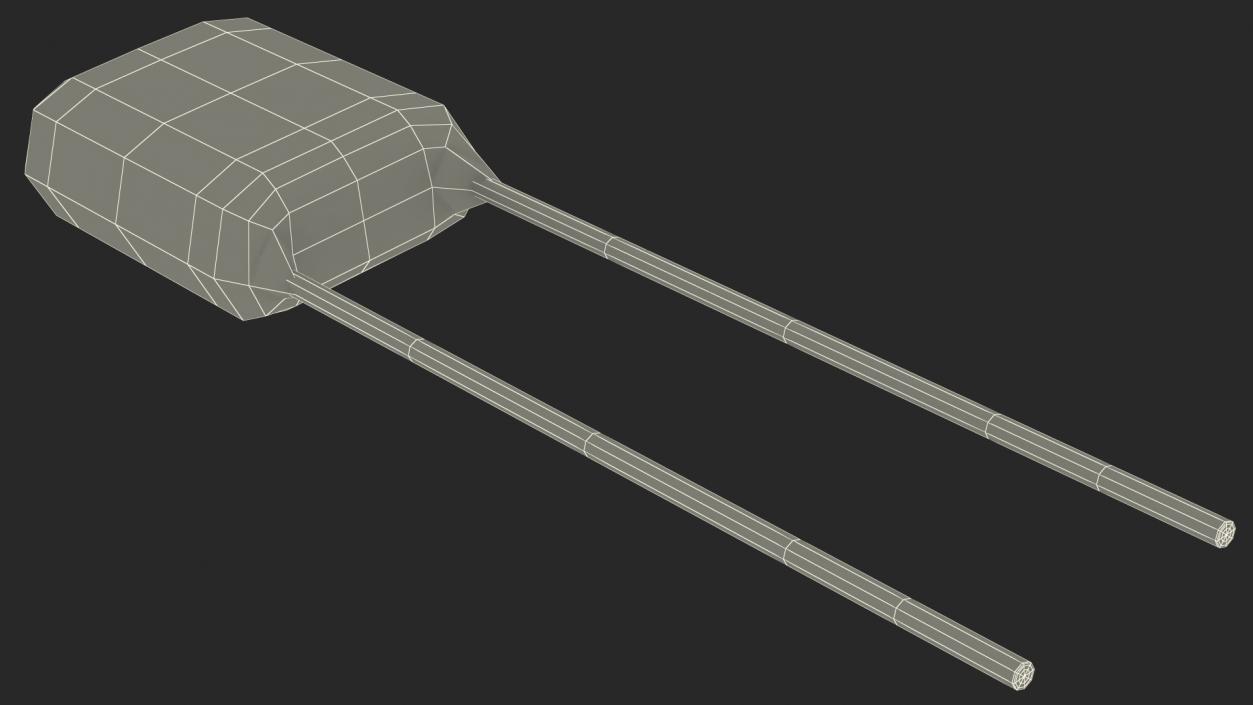 Mylar Polyester Film Capacitor Set 3D model