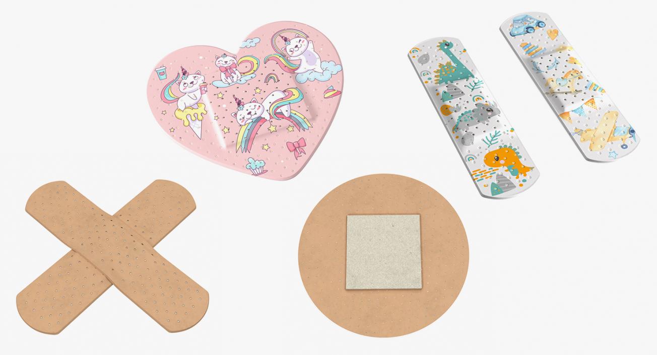 3D model Band Aids Collection