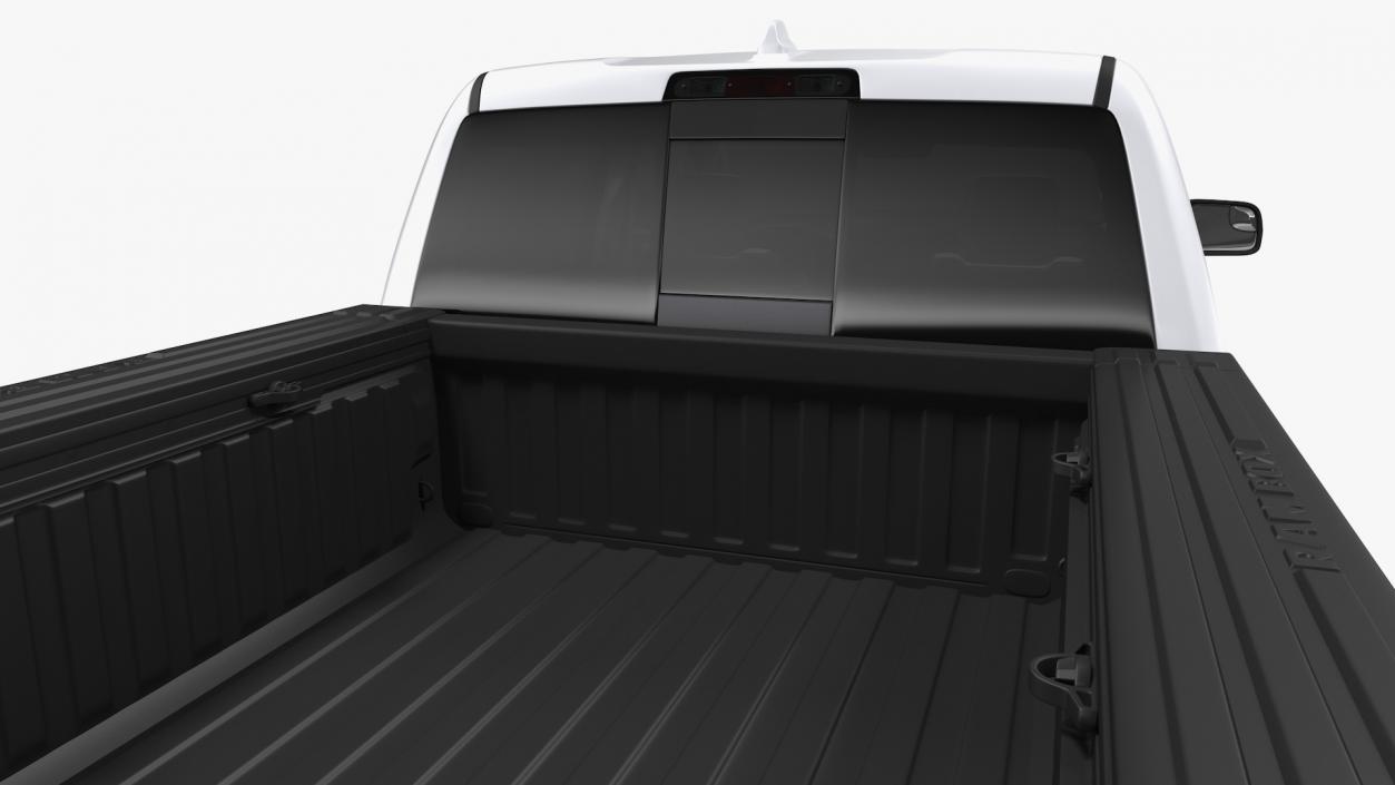 3D Pickup Truck Generic Simple Interior