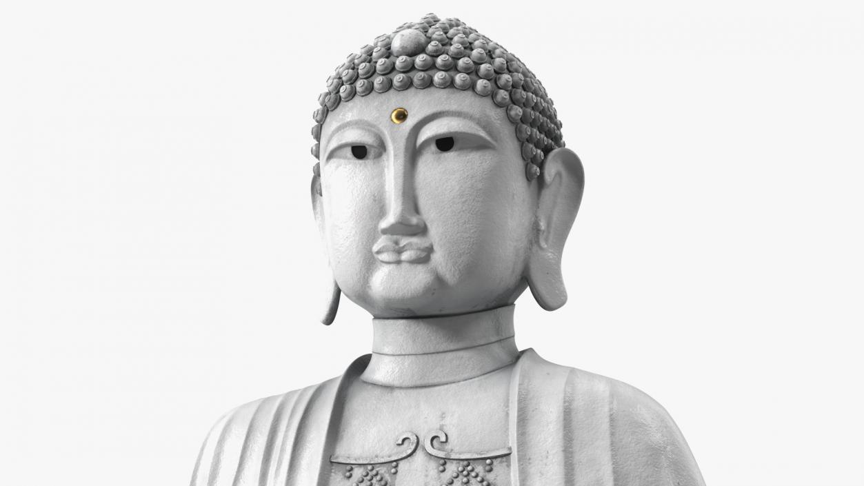 3D model Buddhist Statue Wat Phothikyan Phut Thak Tham