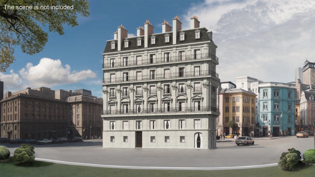 Paris Building 3D model