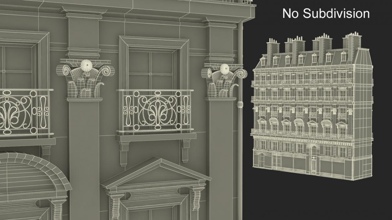 Paris Building 3D model