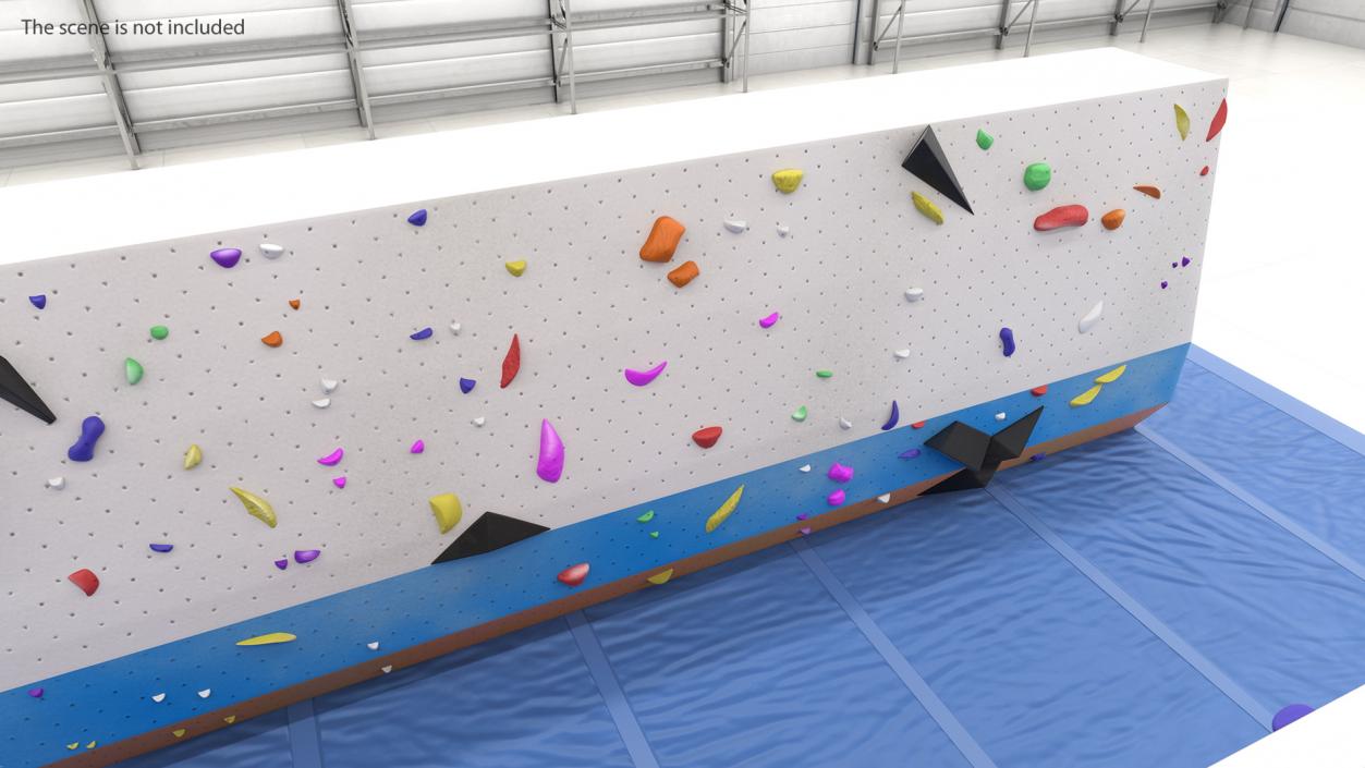 Climbing Bouldering Wall Sports Complex 3D model