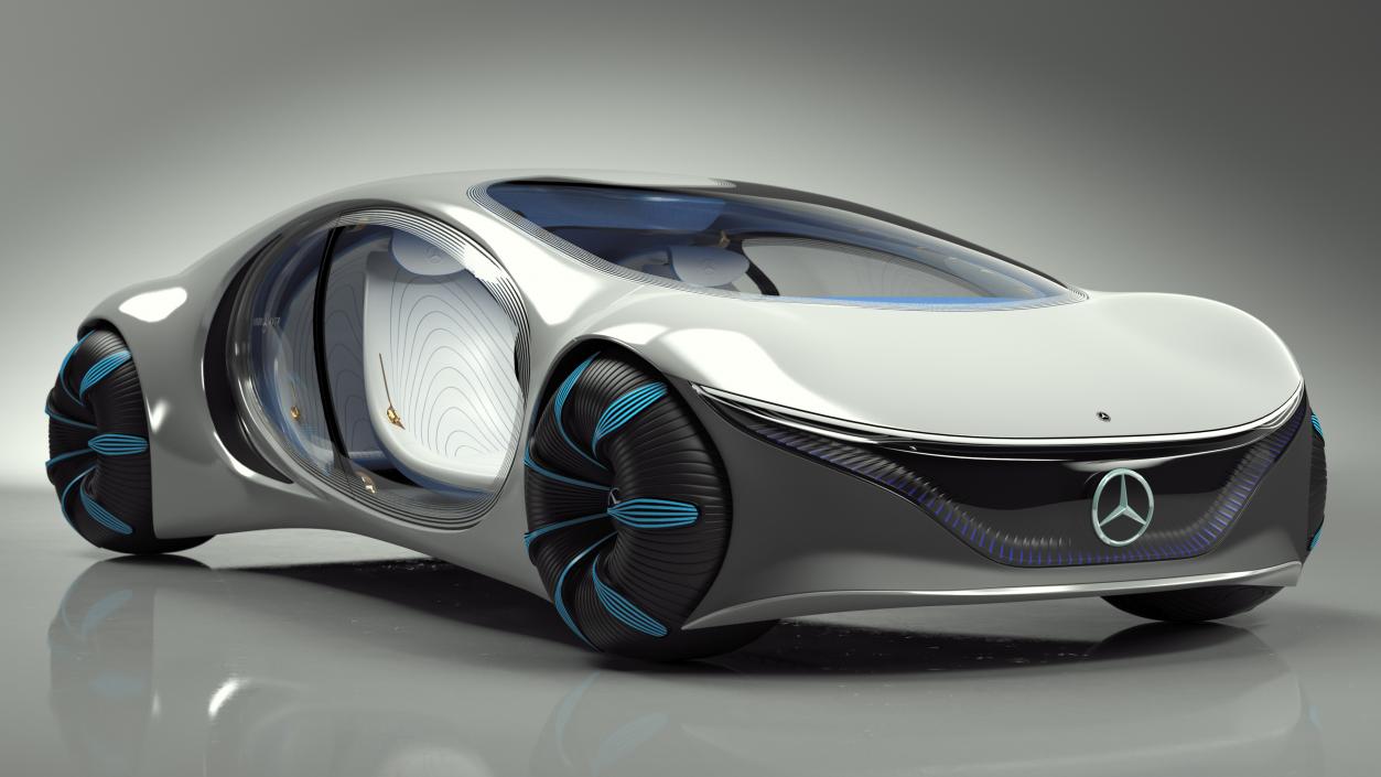 Mercedes Vision AVTR Rigged 3D