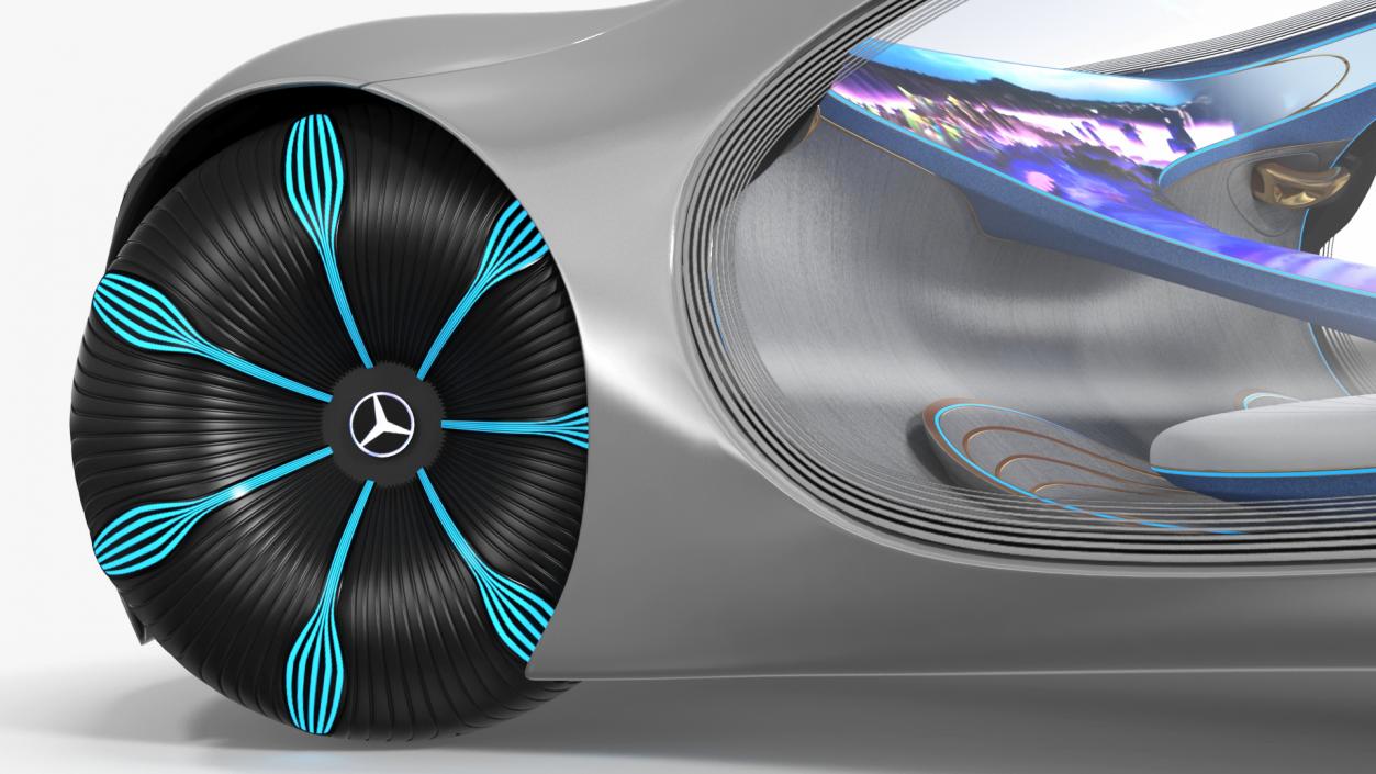 Mercedes Vision AVTR Rigged 3D