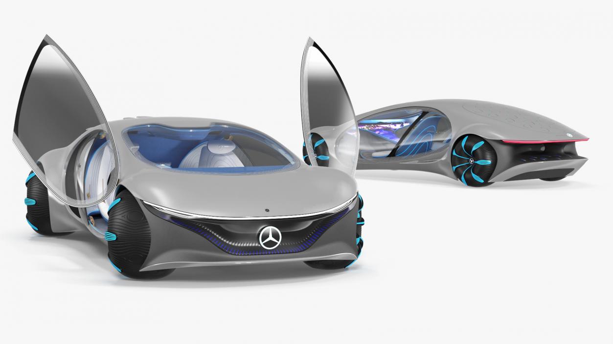 Mercedes Vision AVTR Rigged 3D