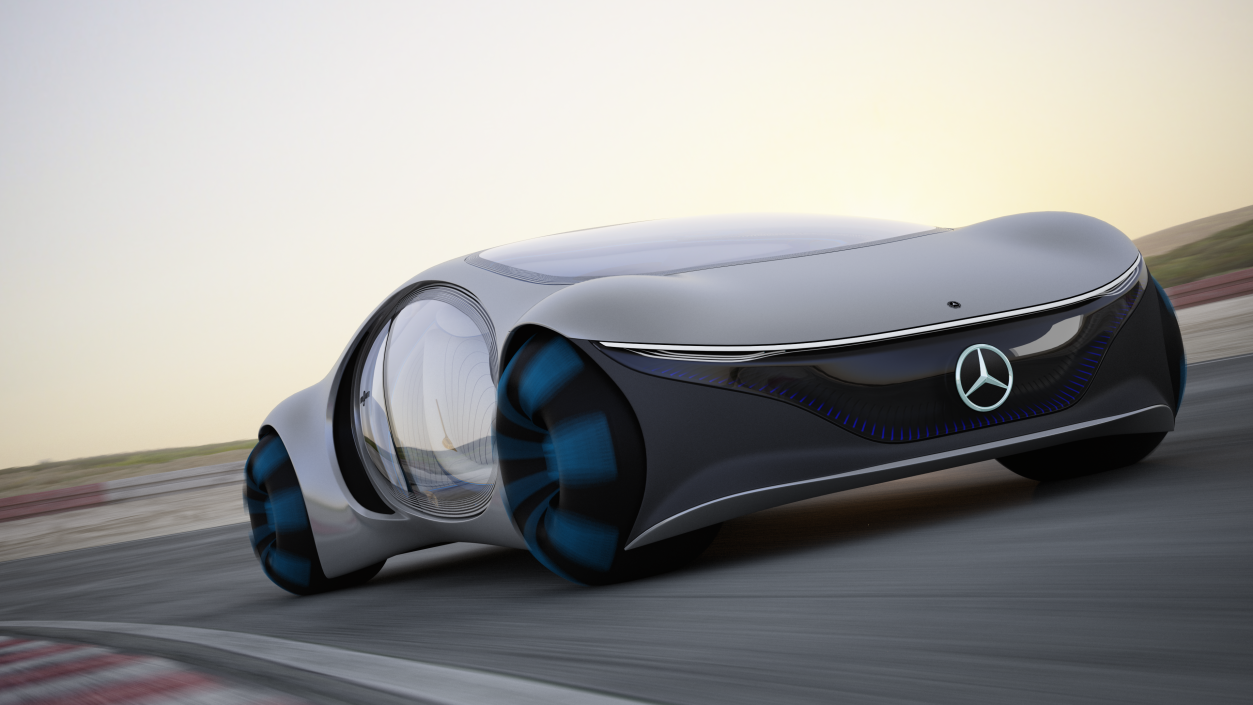 Mercedes Vision AVTR Rigged 3D