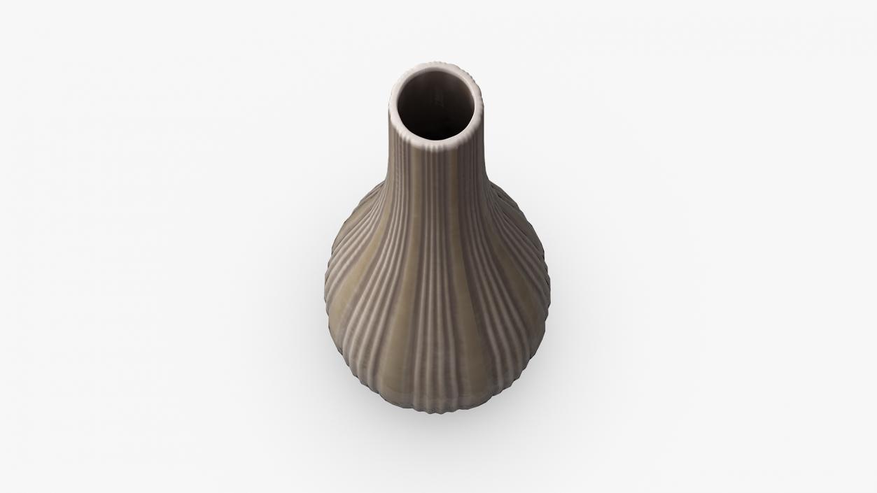 3D model Tall Ceramic Fashion Vase