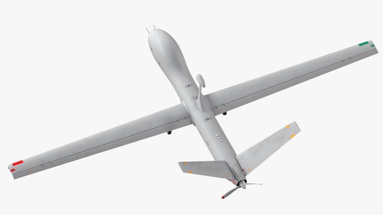 Elbit Hermes 900 UAV Rigged 3D