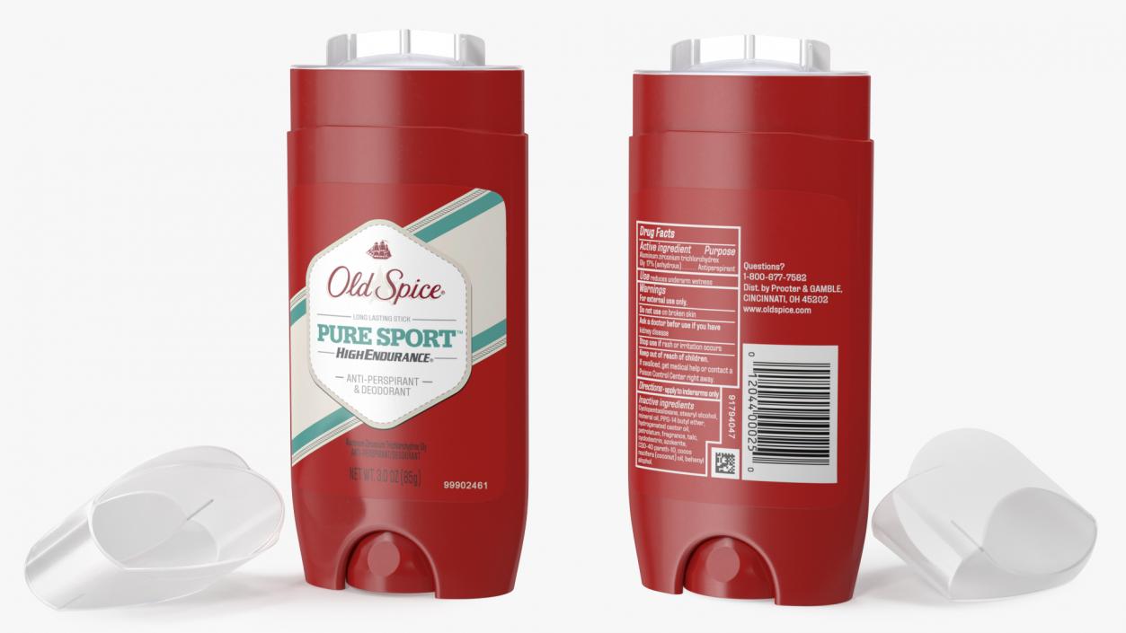 3D model Old Spice Pure Sport Anti Perspirant and Deodorant