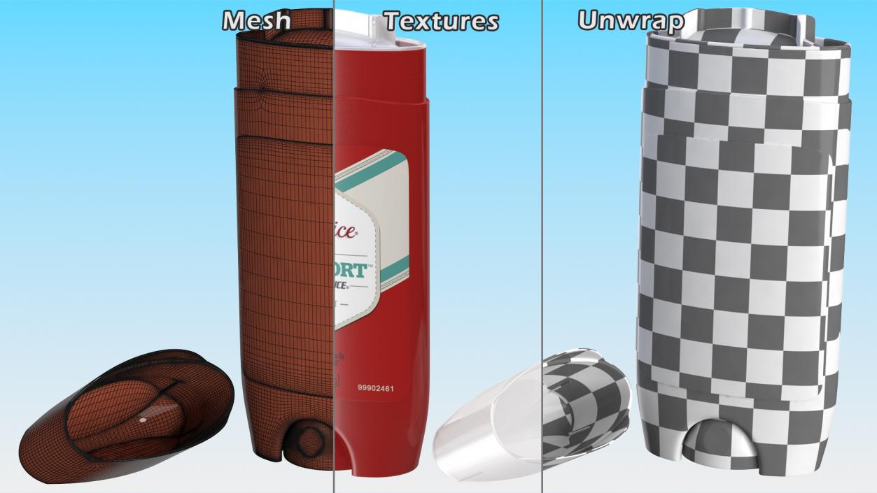 3D model Old Spice Pure Sport Anti Perspirant and Deodorant