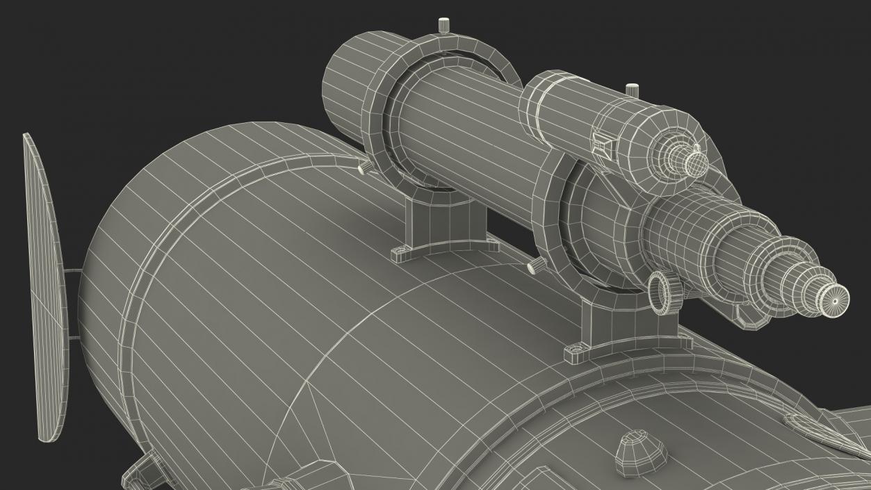 Mitaka GNF60 Observatory Telescope 3D model