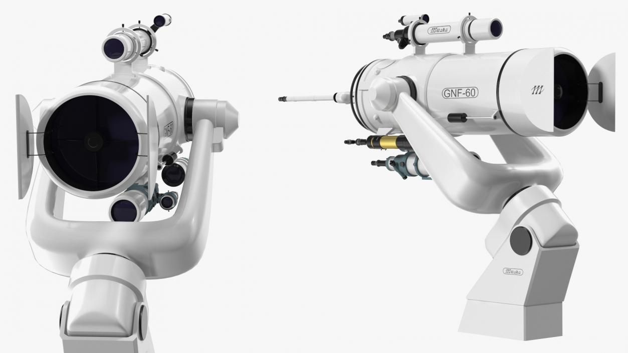 Mitaka GNF60 Observatory Telescope 3D model