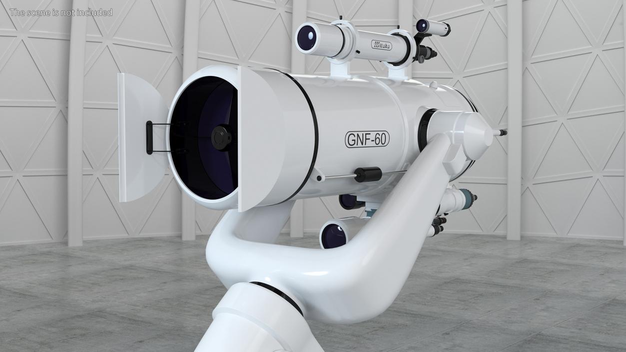 Mitaka GNF60 Observatory Telescope 3D model