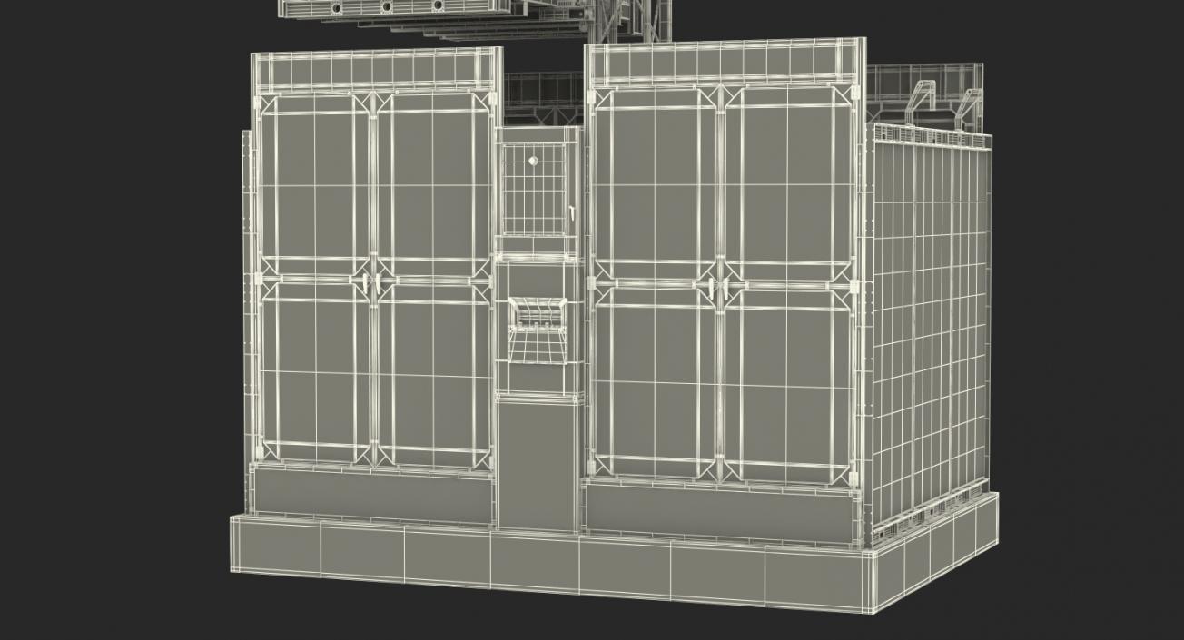 Heavy Duty Elevator 3D model