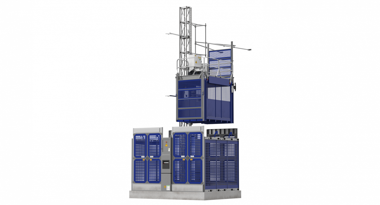 Heavy Duty Elevator 3D model