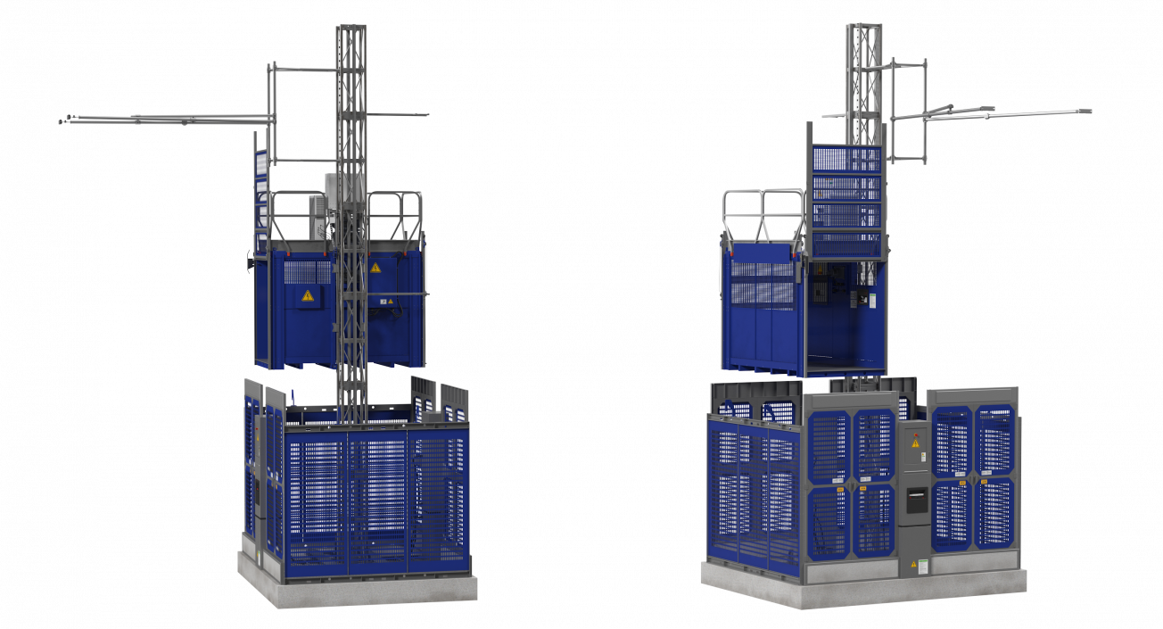 Heavy Duty Elevator 3D model