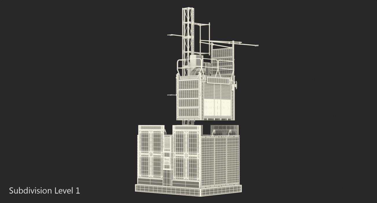 Heavy Duty Elevator 3D model