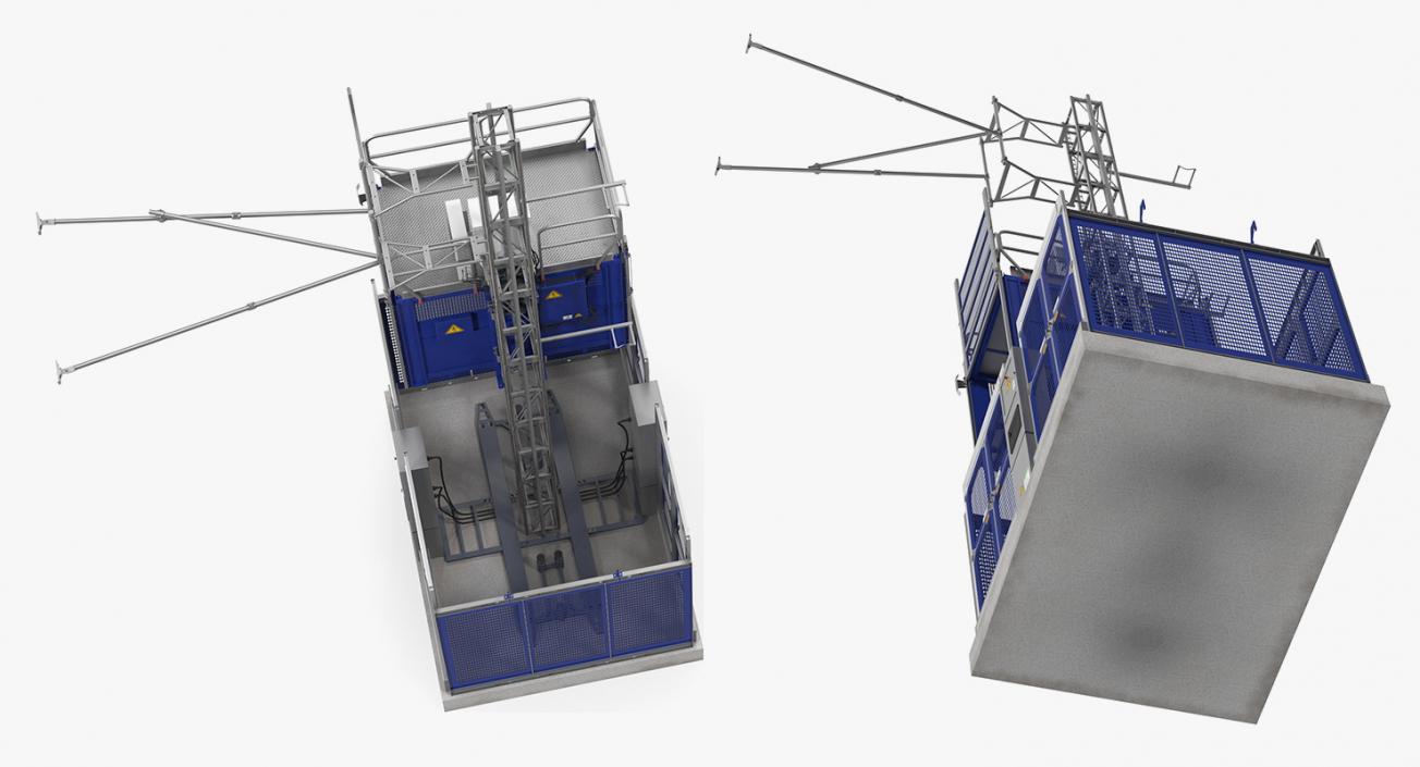 Heavy Duty Elevator 3D model