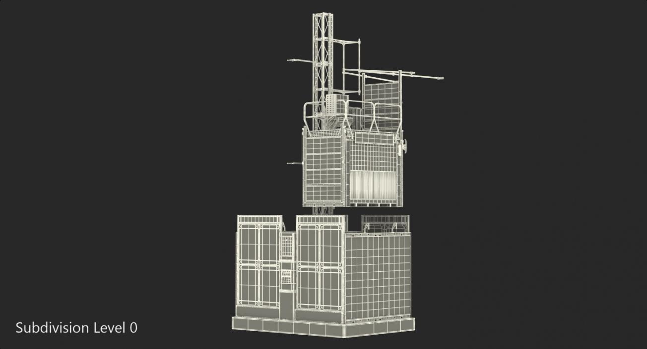 Heavy Duty Elevator 3D model