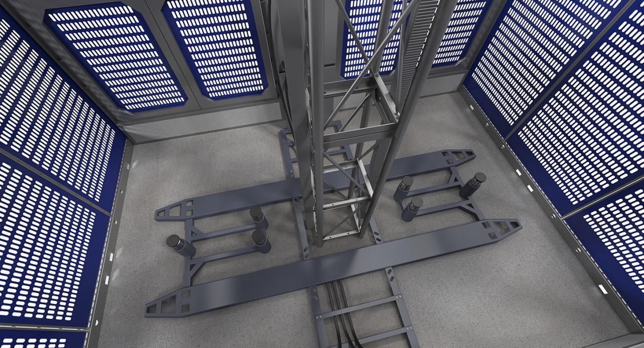 Heavy Duty Elevator 3D model