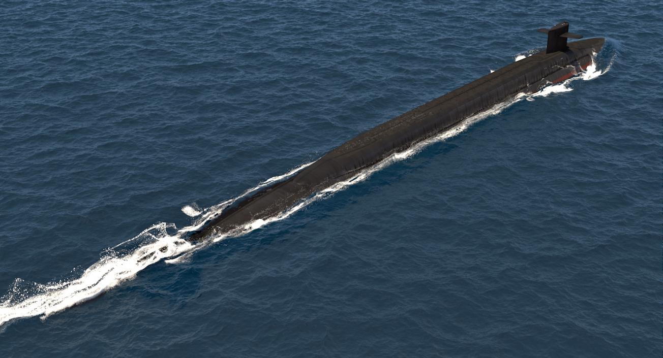 American Military Submarines Collection 3D model