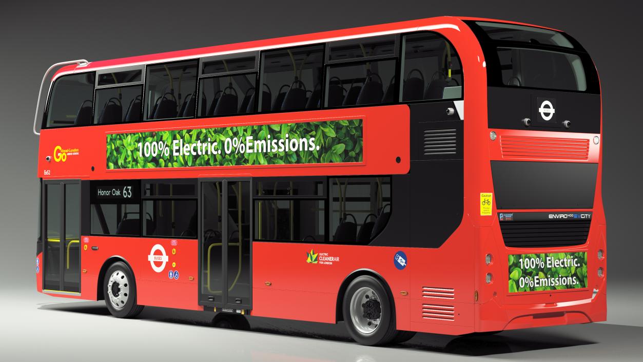 Alexander Dennis BYD 500 Electric Bus Rigged 3D model