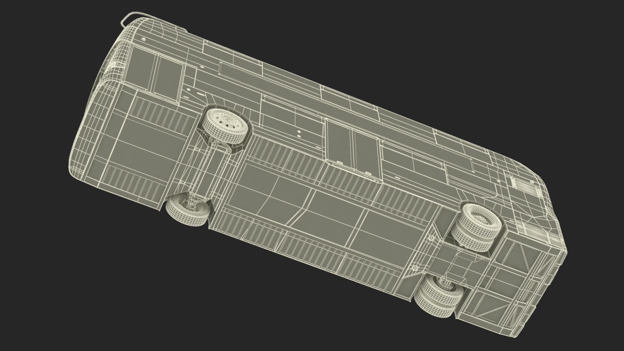 Alexander Dennis BYD 500 Electric Bus Rigged 3D model