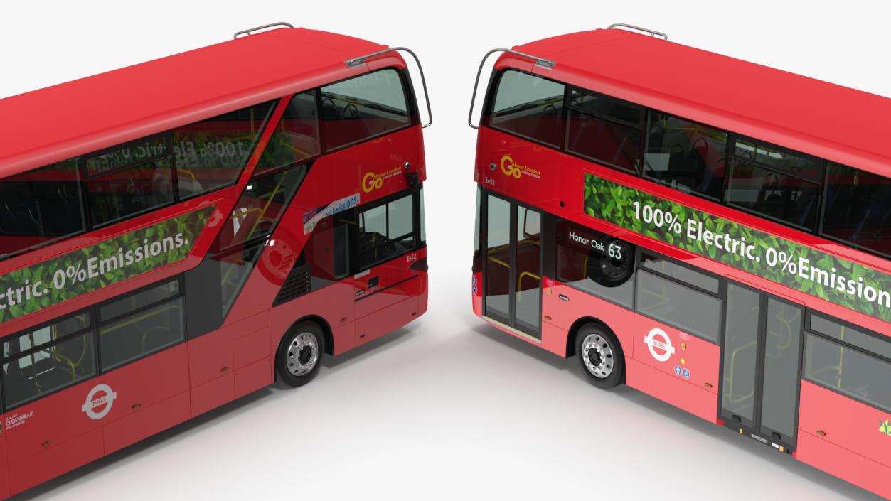 Alexander Dennis BYD 500 Electric Bus Rigged 3D model