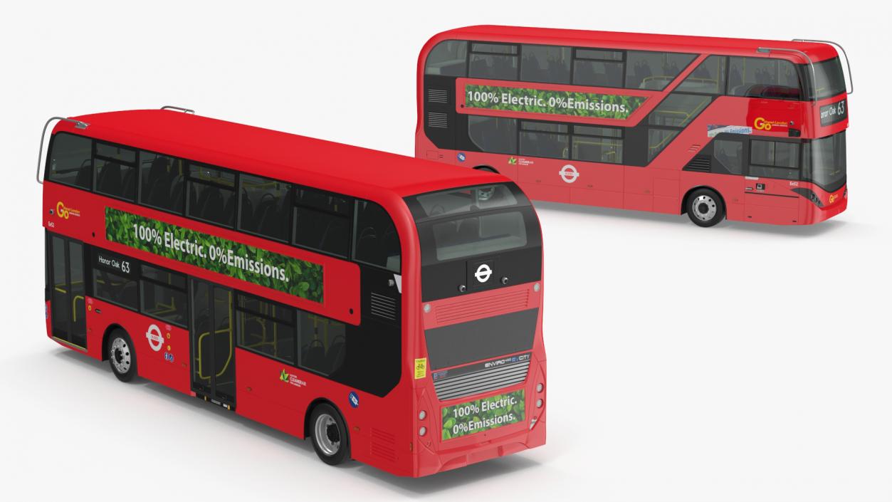 Alexander Dennis BYD 500 Electric Bus Rigged 3D model