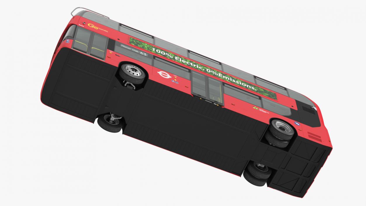 Alexander Dennis BYD 500 Electric Bus Rigged 3D model