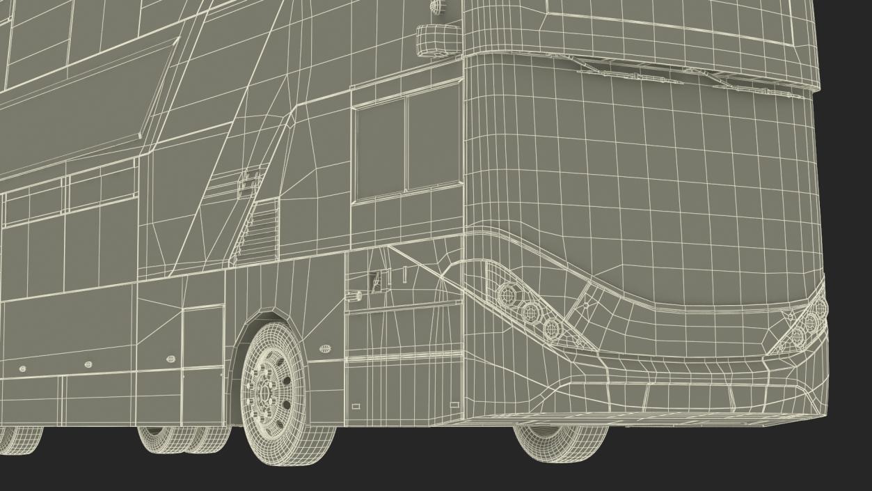 Alexander Dennis BYD 500 Electric Bus Rigged 3D model