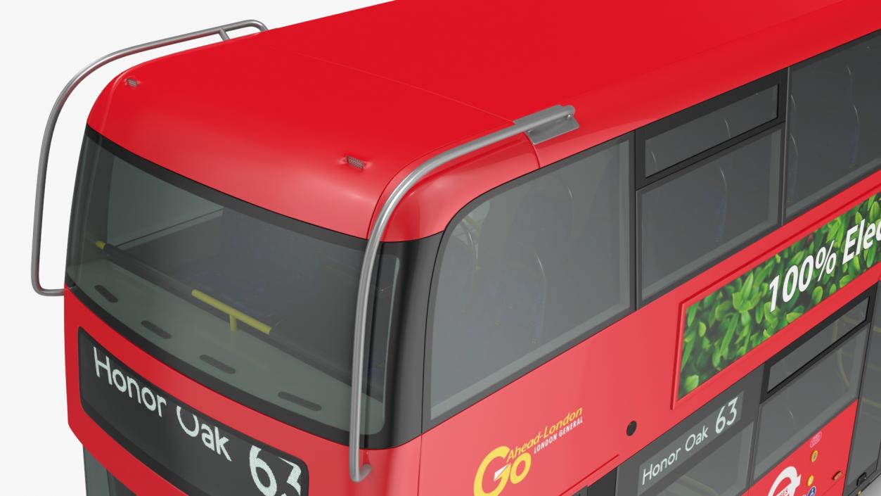 Alexander Dennis BYD 500 Electric Bus Rigged 3D model