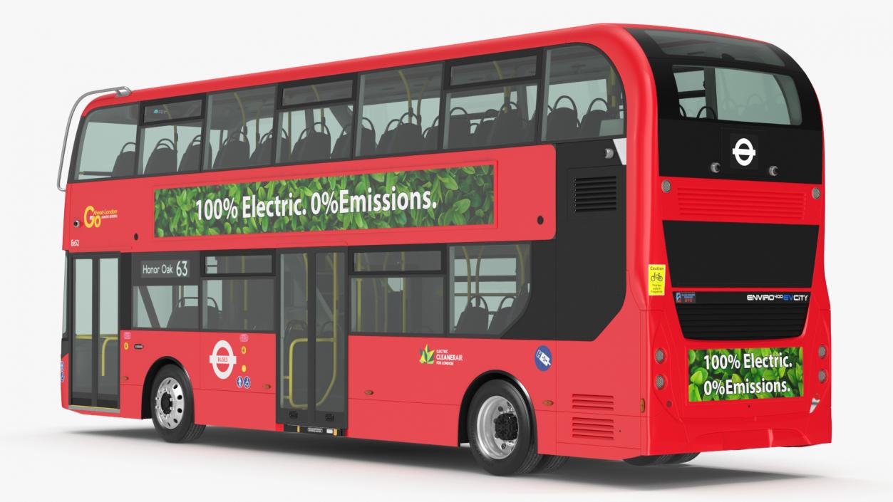 Alexander Dennis BYD 500 Electric Bus Rigged 3D model