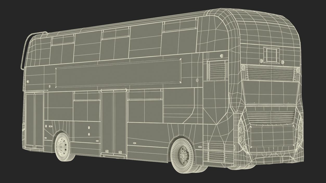 Alexander Dennis BYD 500 Electric Bus Rigged 3D model