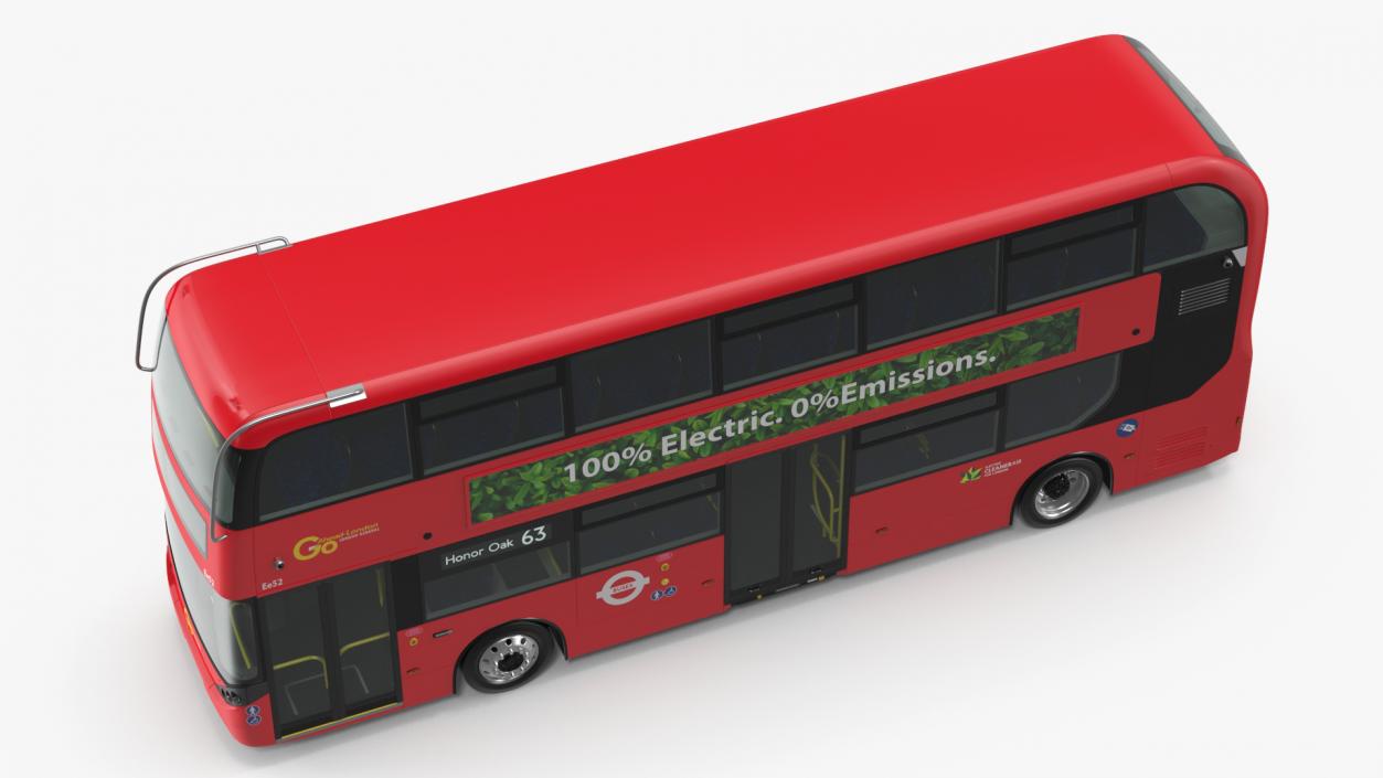 Alexander Dennis BYD 500 Electric Bus Rigged 3D model