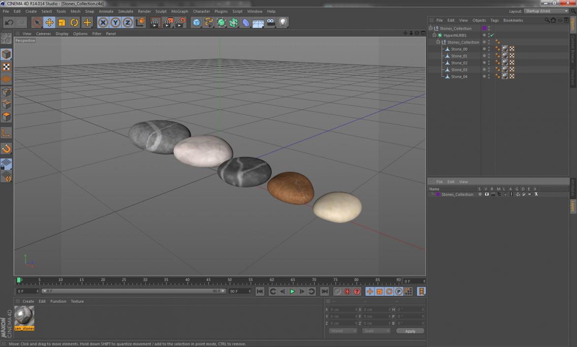 3D model Stones