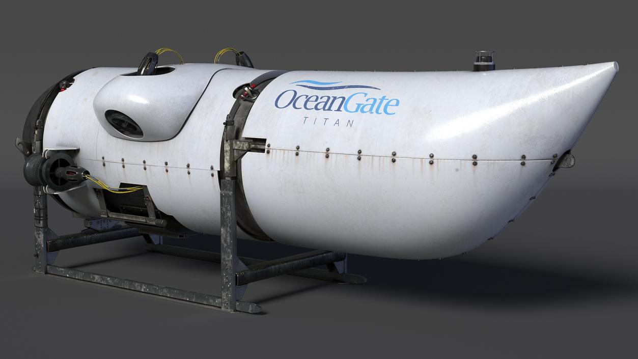 3D OceanGate Titan Submersible Old