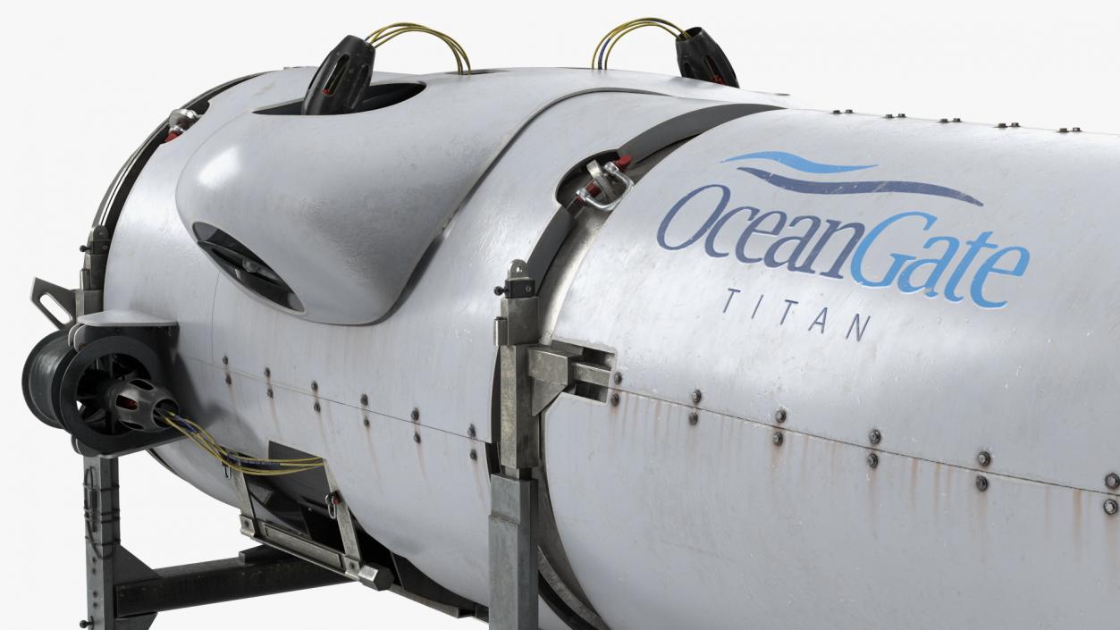 3D OceanGate Titan Submersible Old