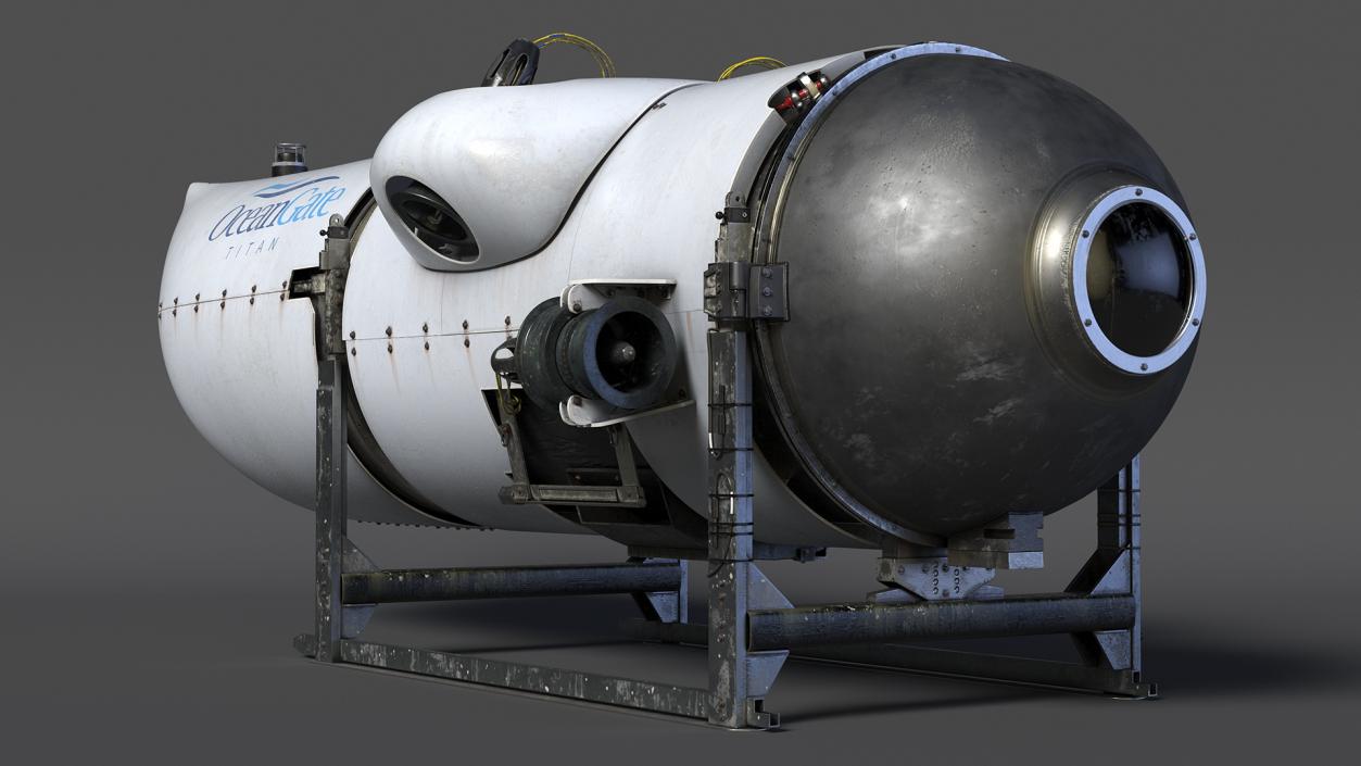 3D OceanGate Titan Submersible Old