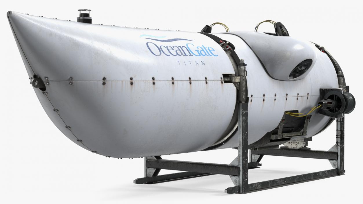 3D OceanGate Titan Submersible Old