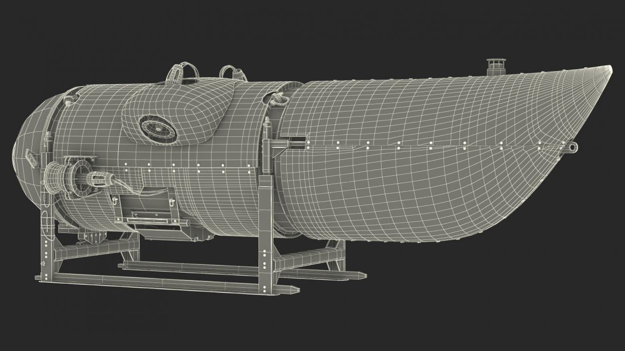 3D OceanGate Titan Submersible Old