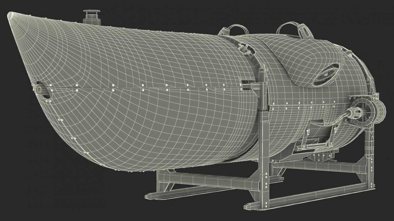 3D OceanGate Titan Submersible Old