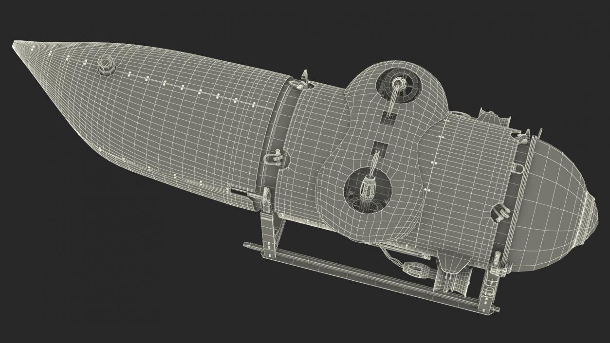 3D OceanGate Titan Submersible Old