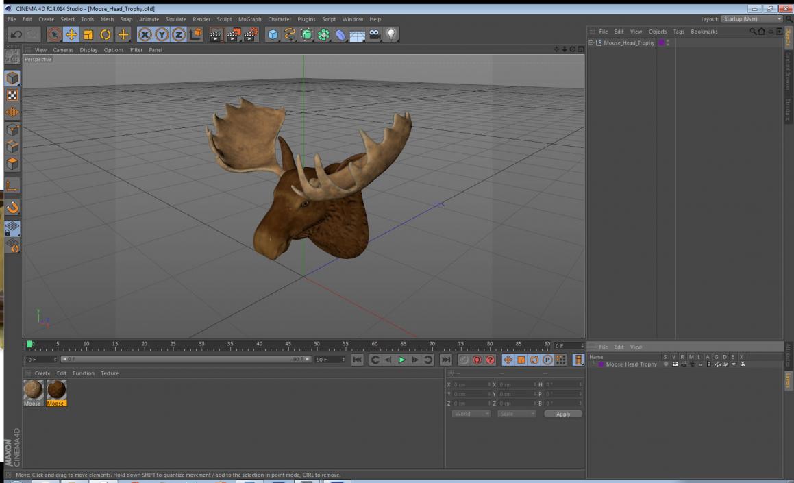 Moose Head Trophy 3D