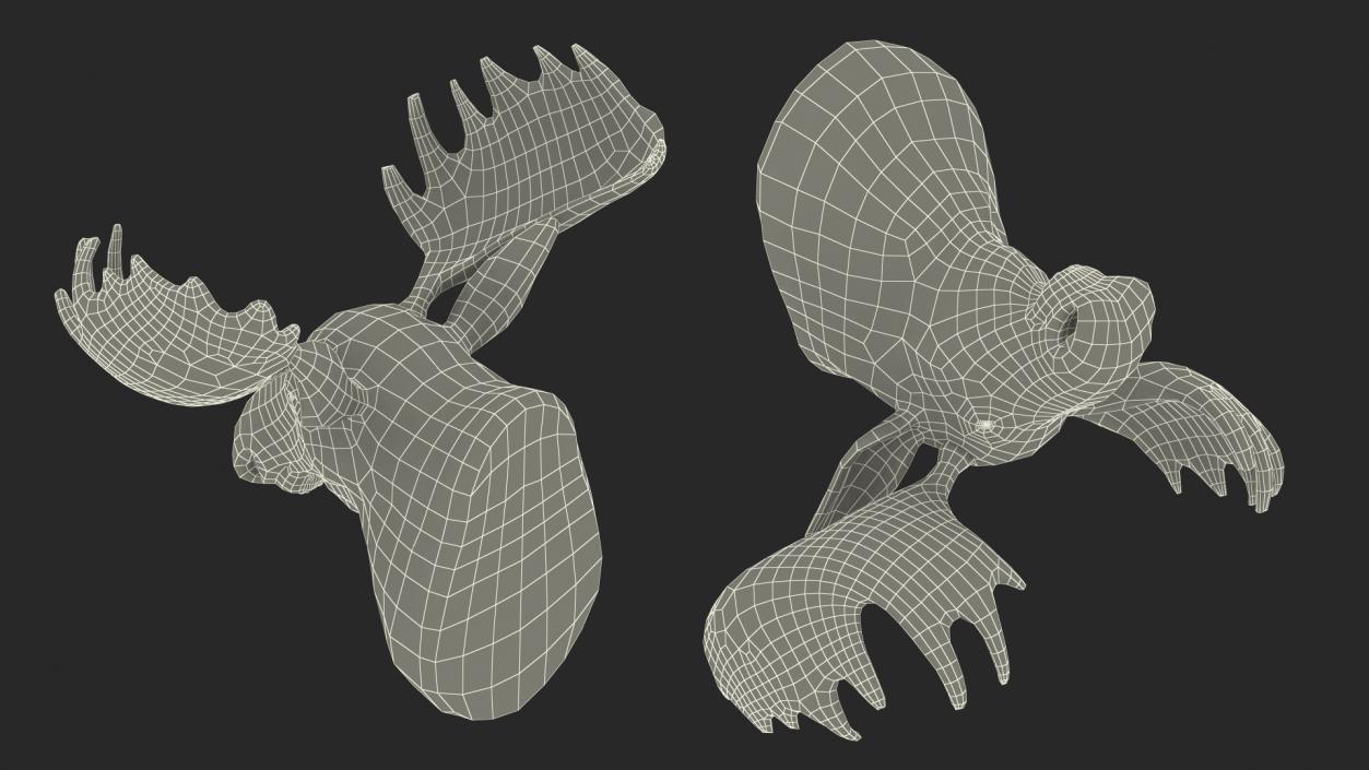 Moose Head Trophy 3D