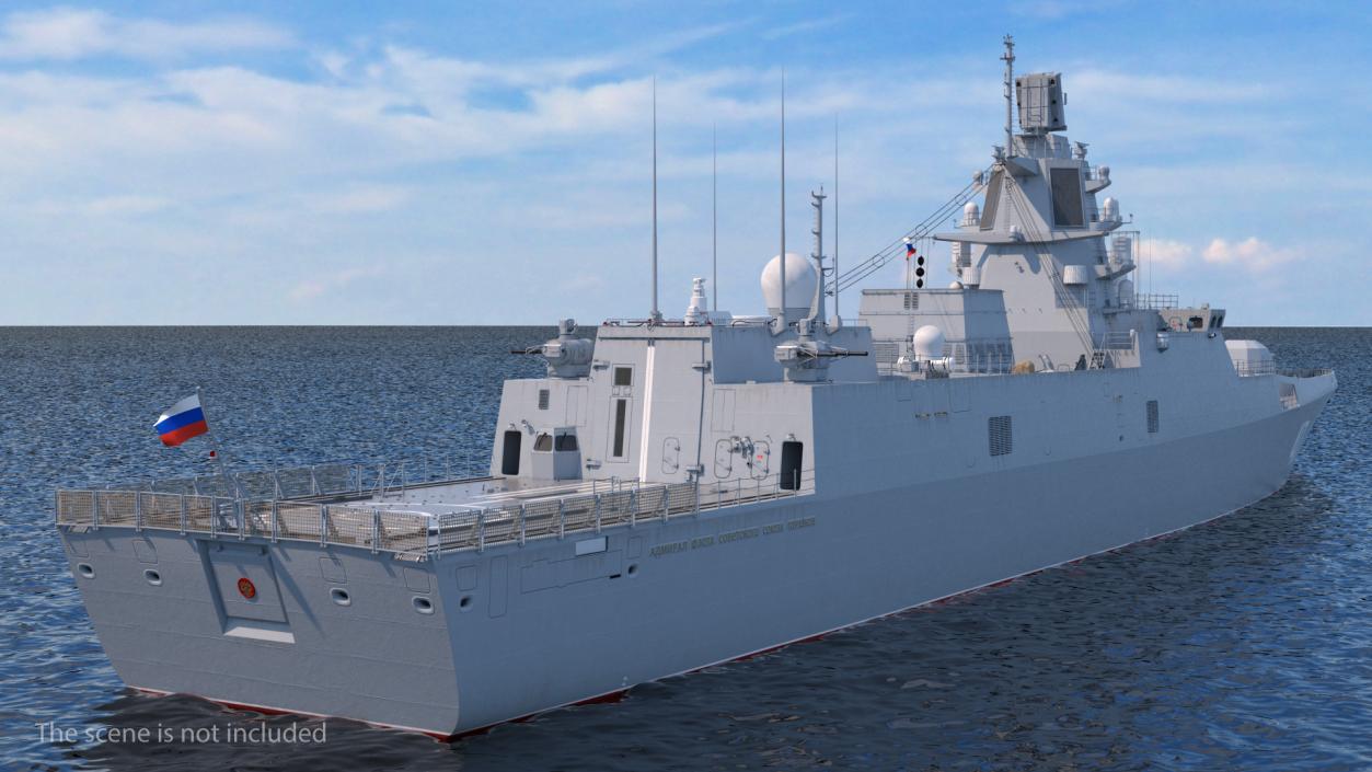 3D model Russian Military Vessels Collection